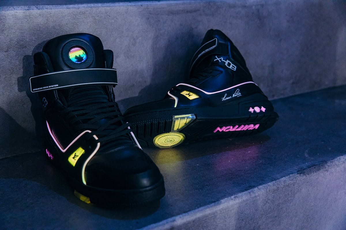louis vuitton led trainers